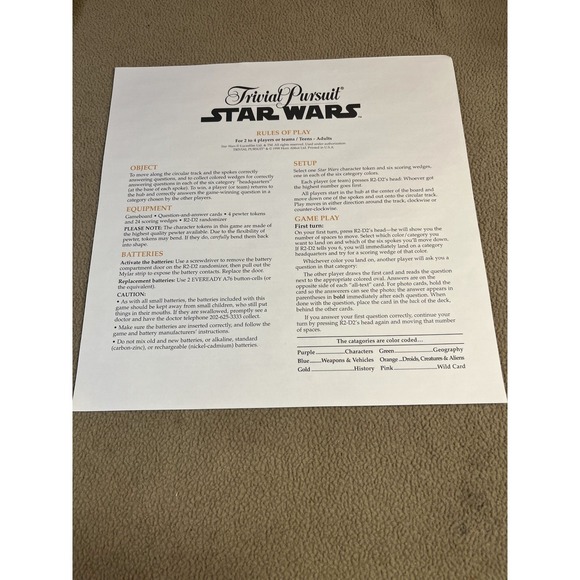 Star Wars Final Pursuit Board Game R2D2 Luke Skywalker Darth Vader - Picture 12 of 16